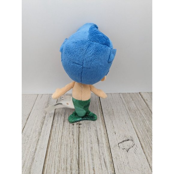 2018 Viacom Bubble Guppies Nick Jr. Plush Stuffed Animal Toy Doll Mermaid Gil - Picture 2 of 5